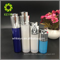 50ml Plastic Cosmetic Airless Vacuum Pump Bottle Rotary Purple Pearl White Acrylic Bottle